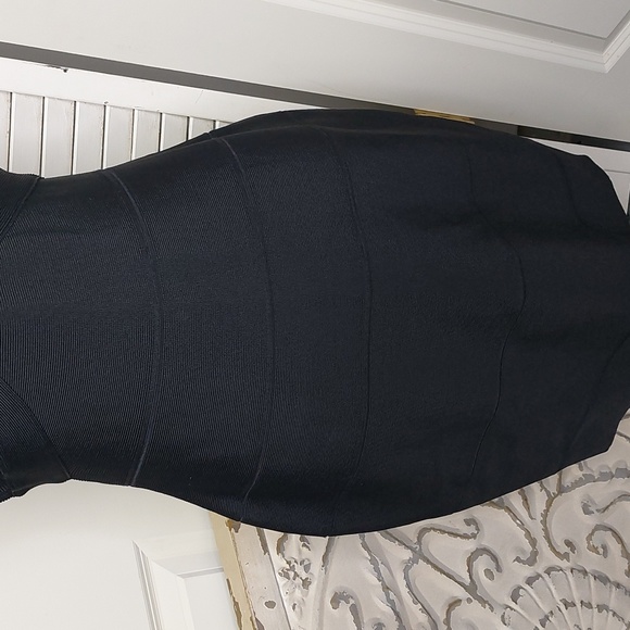 Akex & Eve Black Bandage Dress Size 10 - Picture 6 of 10